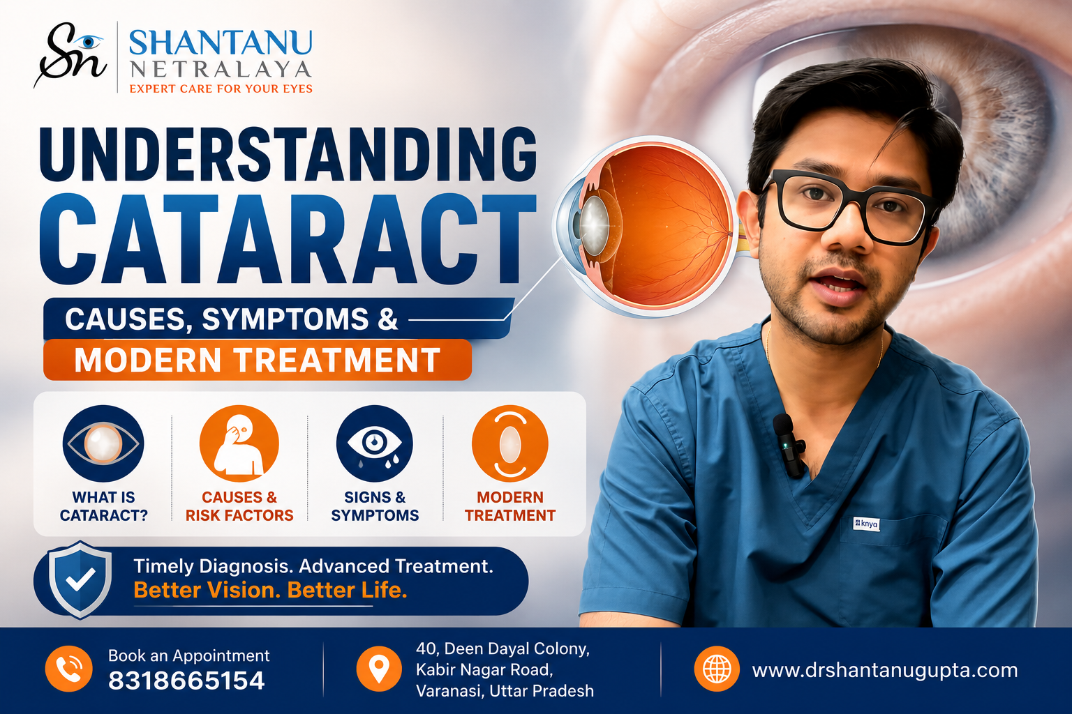 Understanding Cataract: Causes, Symptoms and Modern Treatment