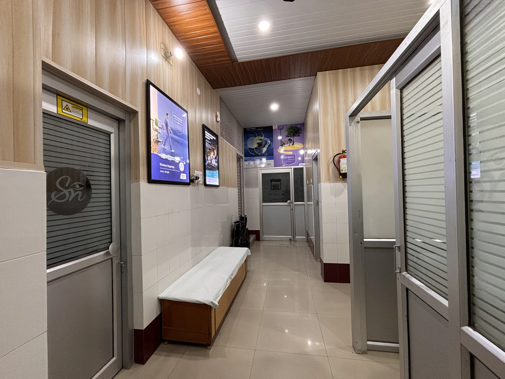 Corridor to the operation theatre